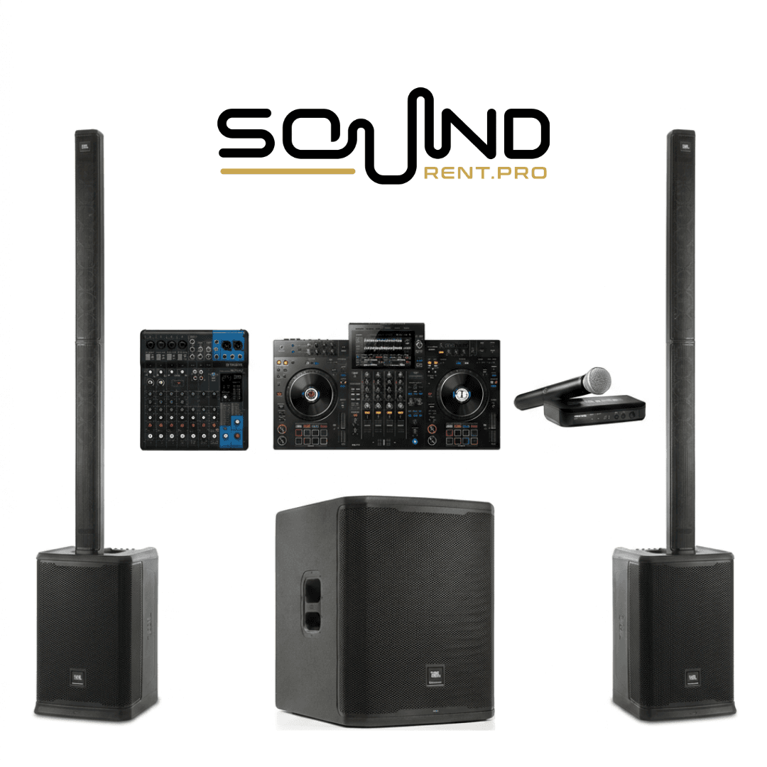 PA speakers hire, xdj-az for rent